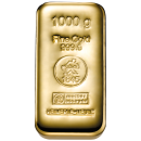 1000g Goldbarren Fg. 999,9 Gold LBMA zertifiziert...