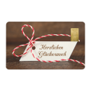 Geschenkkarte "Herzlichen...