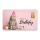 Geschenkkarte "Happy Birthday IX" mit 1g Gold Fg. 999,9