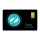 Geschenkkarte "Fische Iâ€œ mit 1g Gold Fg. 999,9