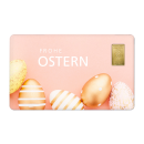 Geschenkkarte "Ostern XIII" mit 1g Gold Fg. 999,9