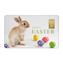 Geschenkkarte "Happy Easter II" mit 1g Gold Fg....