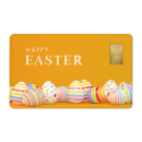 Geschenkkarte "Happy Easter VII" mit 1g Gold...