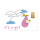 Geschenkkarte "Its a Girl I" mit 1g Gold Fg. 999,9