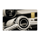 Geschenkkarte "Auto Lenkrad" mit 1g Gold Fg. 999,9