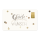 Geschenkkarte "GlÃ¼ckwunsch" mit 1g Gold Fg. 999,9